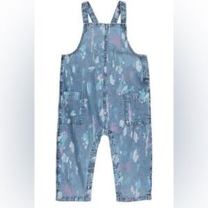 NWT Nordstrom Cristina Martinez Chambray
Romper in Blue Paintbrush Strokes